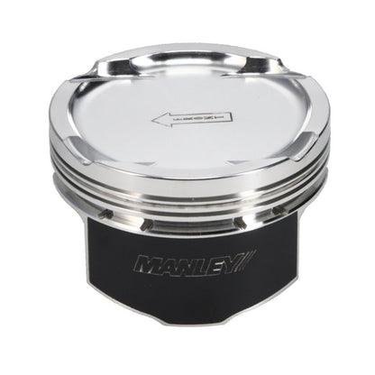 Manley 08+ Mitsubishi Evo X 4B11T 94mm Stroker 86.0mm Bore 9.0:1 Dish Extm Duty Piston Set w/ Rings