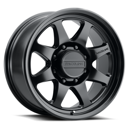 Raceline 962B Maverick 18x9in / 5x150 BP / 18mm Offset / 110.5mm Bore - Satin Black