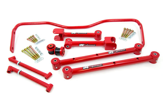 UMI Performance 65-67 GM A-Body Rear Suspension Kit - Red