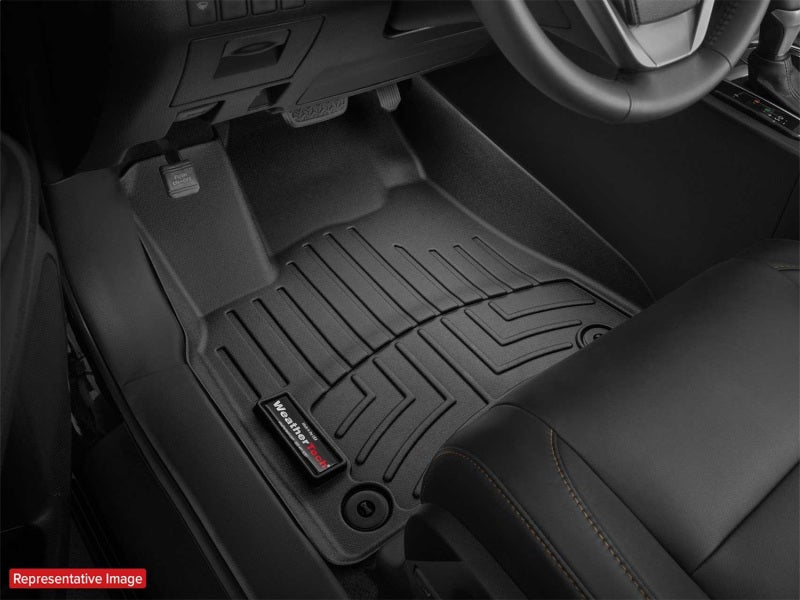 WeatherTech 24-26 Ford Ranger 2nd Row Rear FloorLiner - Black