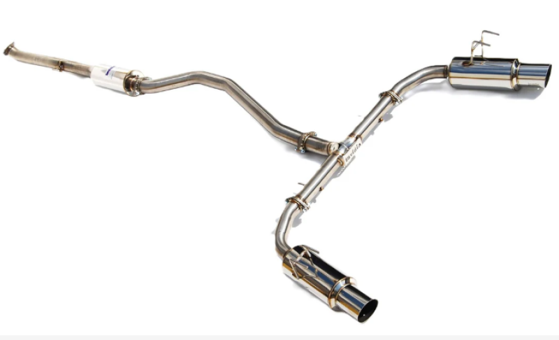 Invidia 2022+ Honda Civic Si (1.5T) 70mm N1 Cat Back Exhaust - SS Tips