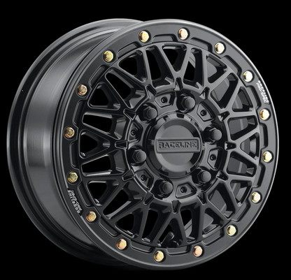 Raceline A15 Omega 15x7in / 6x139.7 BP / 38mm Offset / 78.1mm Bore - Gloss Black