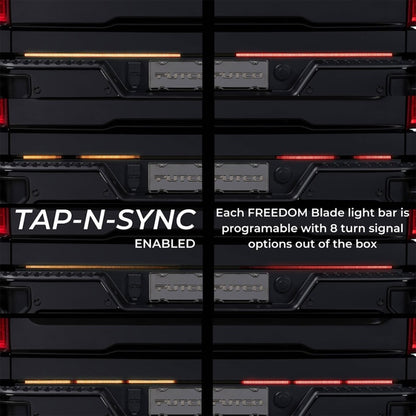 Putco 22-24 Ford F-150 Lightning 60In Freedom Blade Tailgate Bars