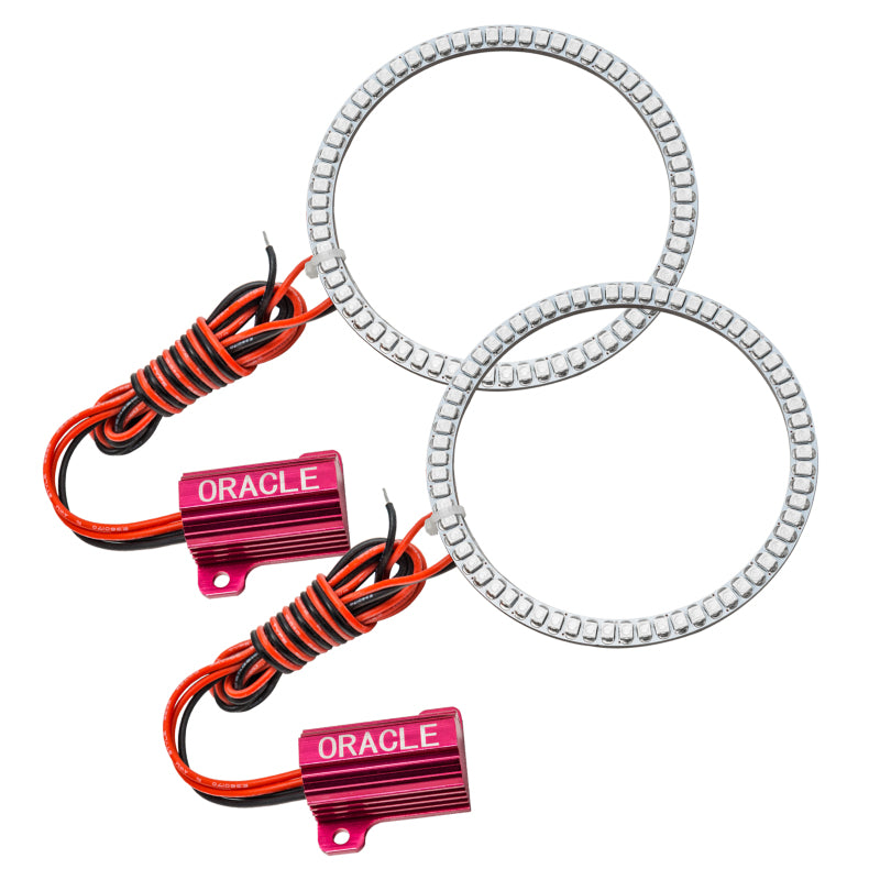 Oracle 13-14 Ford F-150 / Raptor LED Headlight Projector Halo Kit - Red