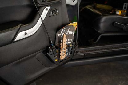 DV8 Offroad 2011-2018 Jeep Wrangler JK Slim Front Door Molle Pockets
