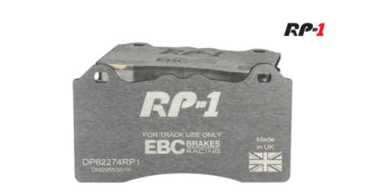 EBC Racing 17-24 Honda Civic Type-R RP-1 Race Rear Brake Pads