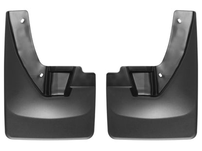 WeatherTech 09+ Dodge Ram 1500 No Drill Mudflaps - Black