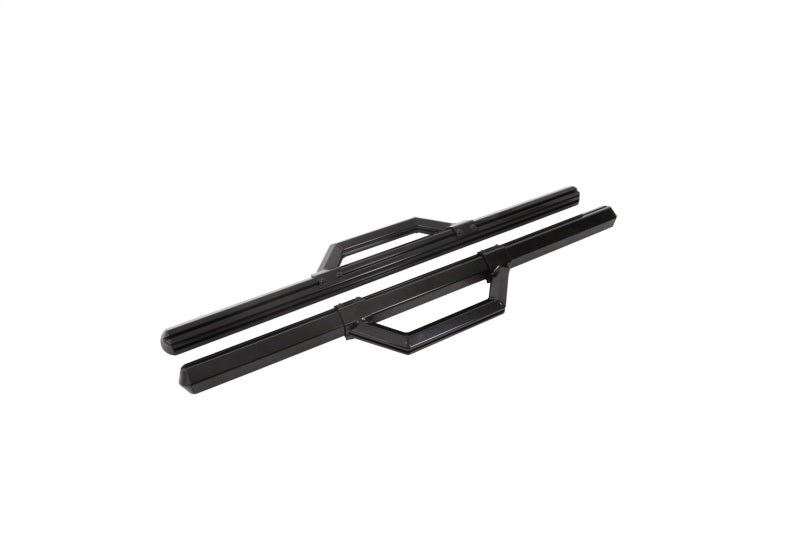 Dee Zee 99-23 Chevrolet/GMC/Dodge/Ford Full Size Truck Hex Series - Reg Cab Side Steps (Blk)