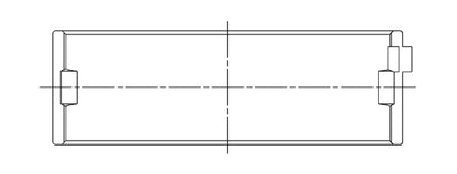 ACL Mazda B6/BP/BP-T 1.6/1.8L .25mm Oversized High Performance Main Bearing Set