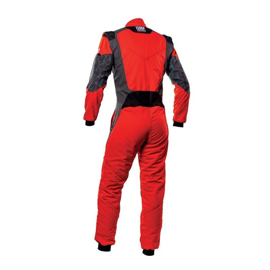 OMP Tecnica Hybrid Overall Fia 8856-2018 - Gray/Black Sz 58