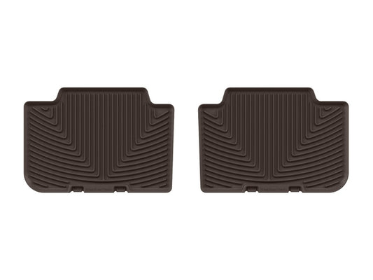 WeatherTech 25-26 BMW X3 30/M50 Rear All-Weather Floor Mats - Cocoa