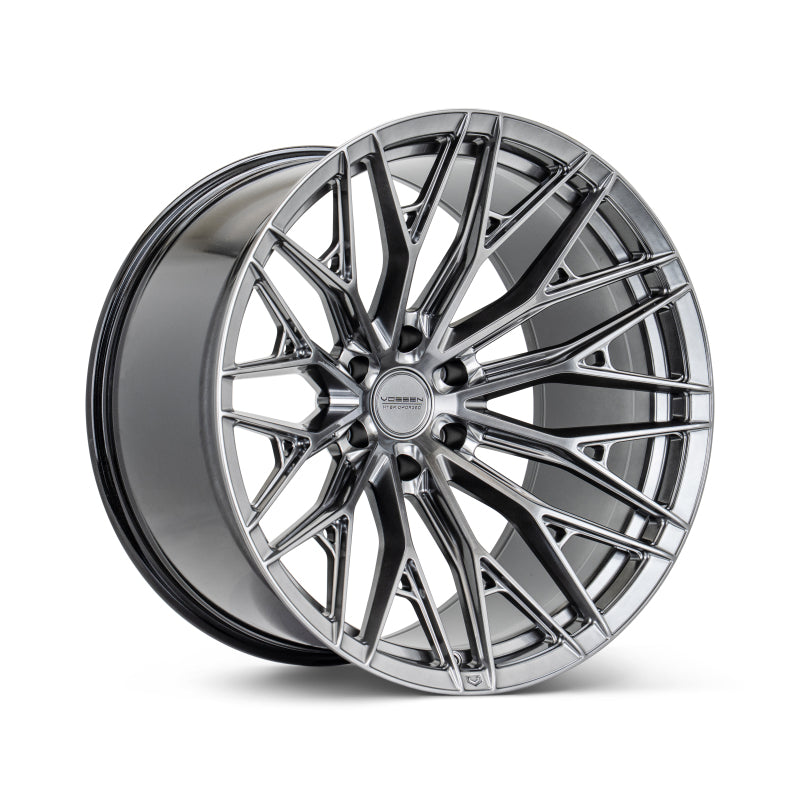 Vossen HFX-6 20x10 - 6x135 - ET-18 - Super Deep - 87.1 - Hyper Black Wheel