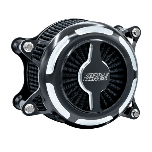 Vance & Hines HD Touring/Softail VO2 Blade Black Contrast