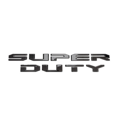 Putco 2023 Ford Super Duty Tailgate Letter (Black Platinum)