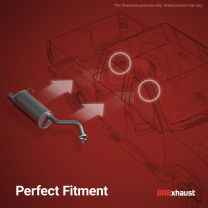 BRE Exhaust 11-16 Hyundai Elantra 1.8L Muffler Kit