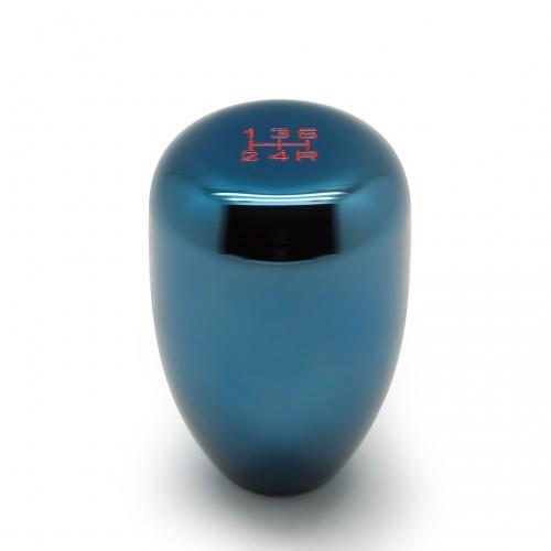 BLOX Racing Limited Series 5-Speed Billet Shift Knob - Electric Blue 10x1.25mm