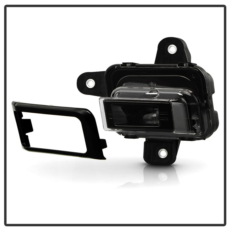 Spyder 23-25 GMC Sierra 1500 OEM Style LED Fog Light w/ Switch - Clear (FL-GS2023-LED-C)