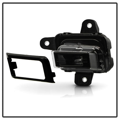 Spyder 23-25 GMC Sierra 1500 OEM Style LED Fog Light w/ Switch - Clear (FL-GS2023-LED-C)