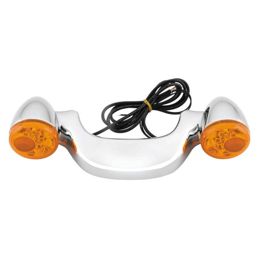 Letric Lighting Rear Lightbar LED Fl Chrome/Red