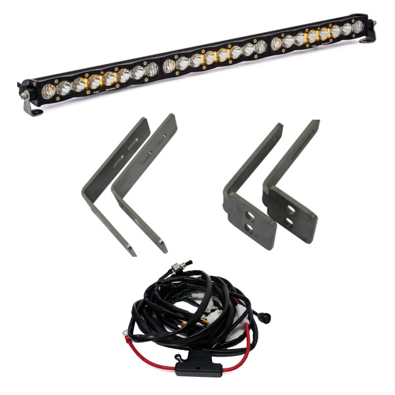 Baja Designs 11-16 Ford Super Duty S8 Series 30in Grille LED Light Bar Kit
