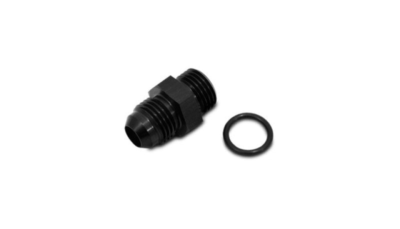 Vibrant -4 Male AN Flare x -10 Male ORB Straight Adapter w/O-Ring