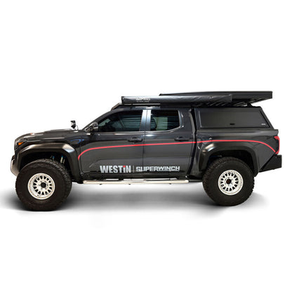 Westin 2024 Tacoma Double Cab E-Series 3 Nerf Step Bars - Stainless Steel