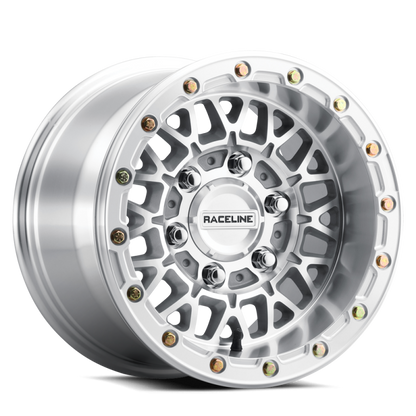 Raceline A15 Omega 15x10in / 4x137 BP / 10mm Offset / 110.18mm Bore - Machined