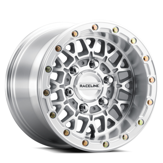 Raceline A15 Omega 15x10in / 6x139.7 BP / 25mm Offset / 78.1mm Bore - Machined