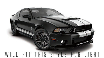 Oracle 13-14 Ford Mustang Shelby/Roush/GT500 LED Fog Light Halo Kit - Amber