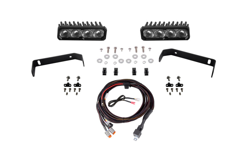 Diode Dynamics 2019-2021 Ford Ranger SS6 Sport LED Kit White Driving 6000K
