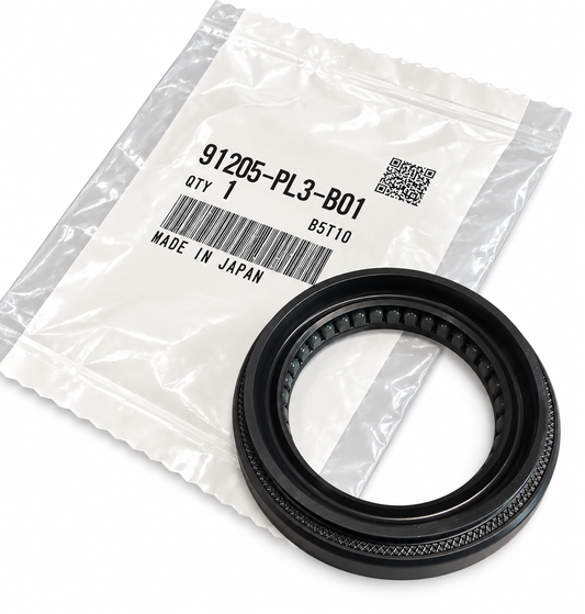 Honda - Genuine Honda K-Series Transmission Axle Oil Seal | 91205-PL3-B01 | Driver Side