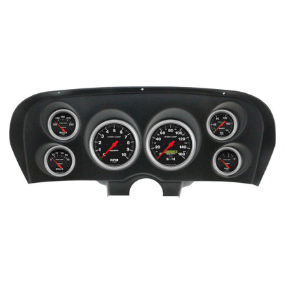 Autometer Sport-Comp Direct Fit Dash Kit 69-70 Ford Mustang (2 x 5in. / 4 x 2-5/8in.)