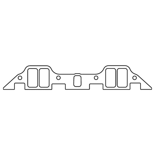 Cometic Chrysler B/RB .094in Fiber Intake Mani Gasket Set-1.229in x 2.310in Rectangle Port