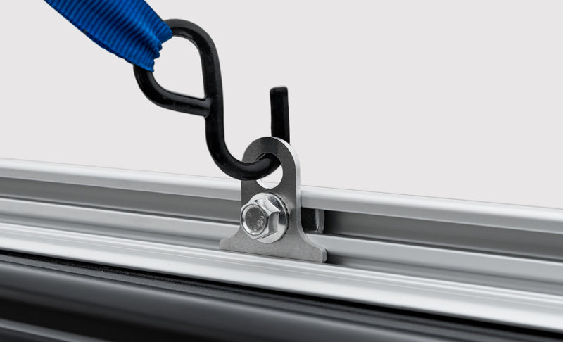 Access ADARAC 2017+ Ford Super Duty F250/F350/F450 6ft 8in Box Aluminum Utility Rails - Silver
