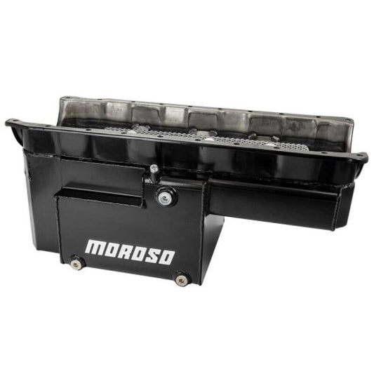 Moroso GM BBC Gen 5/6/Marine 10in Deep Sump Steel Oil Pan