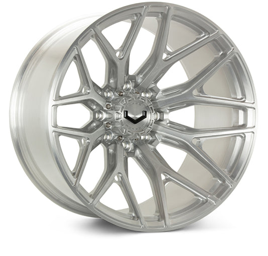 Vossen VFX-03 24x14 - 8x170 - ET75 - Mega Deep - 125.1 - Brushed Gloss Clear Wheel