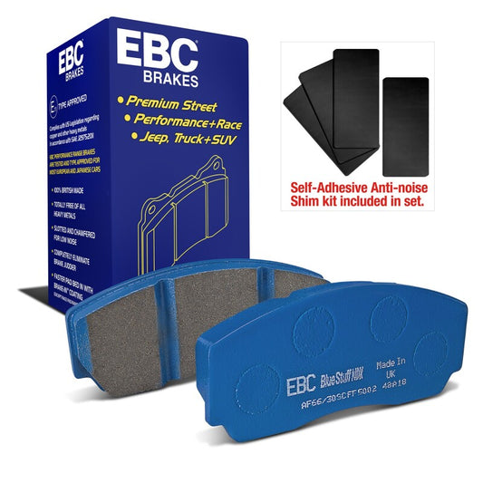 EBC 90-00 Aston Martin Vantage 5.3 (Twin Supercharged)(AP) Bluestuff Front Brake Pads