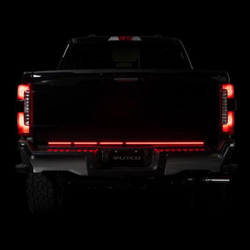 Putco 23-24 Ford SuperDuty F-250/F-350/F-450 60In Freedom Blade Tailgate Bars w/ Halogen Taillamps
