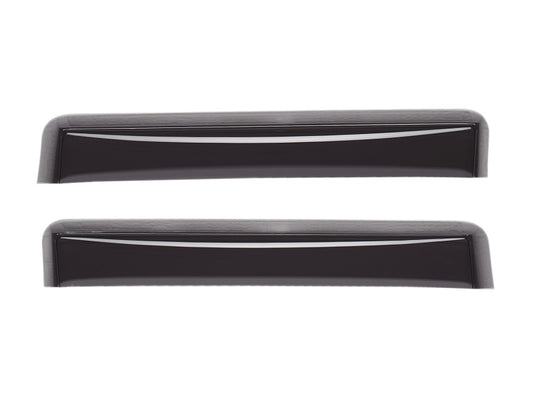 WeatherTech 25-26 Nissan Kicks Front & Rear Side Window Deflectors - Matte Black