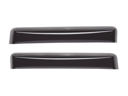 WeatherTech 2027 Kia Telluride/Telluride Hybrid Rear Side Window Deflectors - Dark Tint