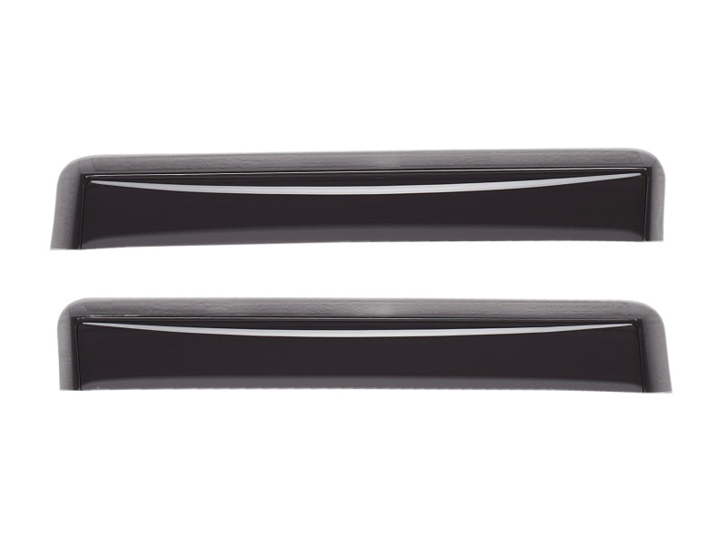 WeatherTech 2026 Toyota RAV4/RAV4 Plug-In Hybrid Rear Side Window Deflectors Rear - Matte Black