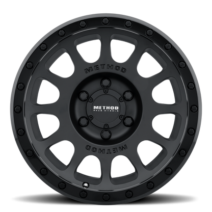 Method MR305 NV 17x8.5 0mm Offset 5x150 116.5mm CB Matte-Gloss Black Wheel