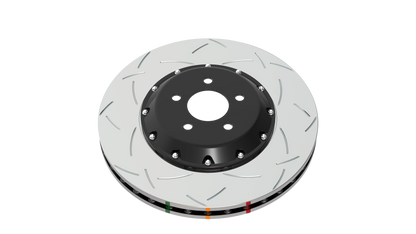 DBA 05-09 Subaru Legacy GT Front Slotted 5000 Series 2 Pcs Rotor w/ Black Hat w/ 10 Stud Pattern