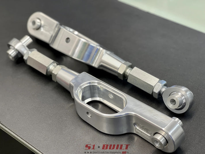 S1 Built - Type R and CRX Billet Adjustable Lower Control Arms