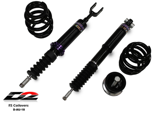 D2 Racing - RS Coilovers for 02-08 Audi A4 (FWD & AWD) / 03-08 S4 (AWD) / 06-08 RS4 B7