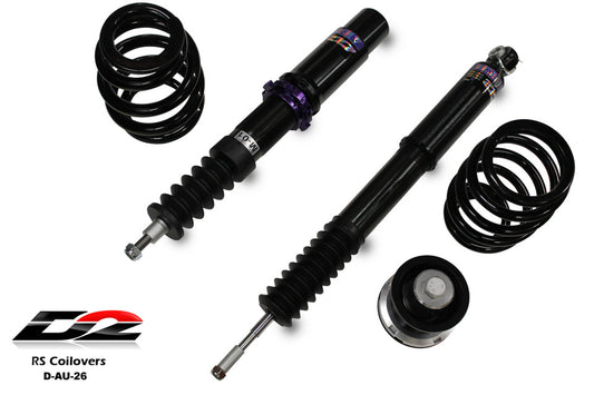 D2 Racing - RS Coilovers for 09-15 Audi A4 (FWD), B8