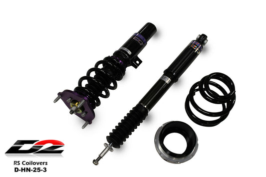 D2 Racing - RS Coilovers for 2016+ Civic, Sedan / Coupe (Excludes Si) / 2022+ Honda Civic, Hatchback / Sedan (Excludes Si) / 19-22 Insight