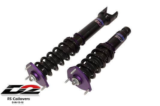D2 Racing - RS Coilovers for 2014+ Infiniti Q50X / 2017+ Q60X (Excludes Sport / Red Sport) 11-12 M37X & Q70X (AWD)