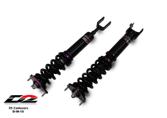 D2 Racing - RS Coilovers for 2014+ Infiniti Q50 (RWD), (Fork FLM)