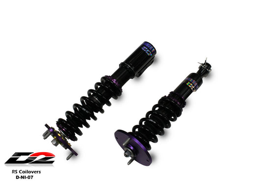 D2 Racing - RS Coilovers for 00-03 Nissan Maxima / 00-04 Nissan I30 / I35